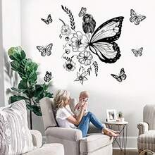 Inspirational Wall Art Positive Quotes Wall Decor Motivational Wall Decals Saying Quotes Wall Stickers Peel And Sticker Wall Decoration Flower Vine Butterfly Wall Sticker For Bedroom Living Room Home Office.-Liuruisongdediana