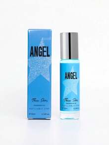 Parfum Cœur d'Ange à 5 Branches, 10ml/0,34oz, Longue Tenue et Fraîcheur, Mélange de Notes Orientales Fruitées et Florales - Melon Cantaloup Cologne Orchidée Bergamote, Booste la Confiance et le Charme, Flacon en Forme d'Étoile Symbolise Votre Attention, Conception Anti-Fuite, Cadeau Idéal pour Noël, Fêtes, Halloween, Voyages d'Affaires, Vacances, Anniversaires pour Parents, Couples, Amis - Divers parfums - Voir 1