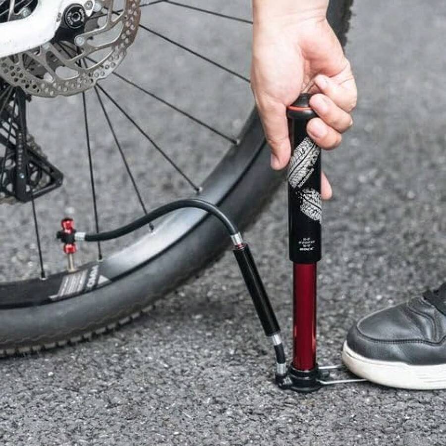 Rockbros Mini Bomba de Aire Manual para Bicicleta - 1 - Ver 1