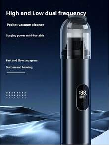 LEVIATECH 多头无线车载吸尘器，适用于家庭/办公室清洁，配备强劲旋风吸力，便携式手持长效吸尘器，可去除宠物毛发，适用多种场景，包含多种配件，270°旋转刷头