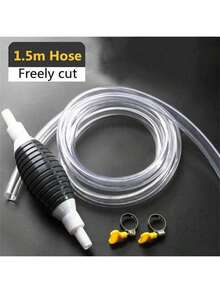 Auto Truck Manual Siphon Transfer Pump Kit With 1.5m Hose For Easy Oil And Fuel Transfer In Auto Trucks - Default - View 9