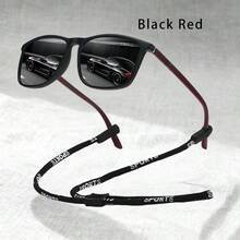 WSZ Retro Classic Colorful Striped Square Unisex , Suitable For Men And Women, Luxury Brand Designer Model, Tropical Beach Resort Summer Pastel Color Rectangular Glasses, Shiny Material, Elegant Aesthetics, Vacation Outfit, Men's Classic , Suitable For Driving, Fishing, Travel, Shopping, Running, Hiking, Camping And Other Leisure Occasions, Vintage Travel Fashion Glasses - GL-f426-3 - View 15