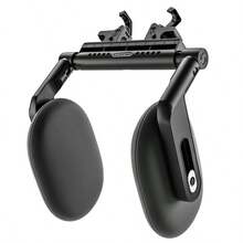 1pc U-Shaped 45D Memory Foam Car Neck Pillow - 3-Point Support Ergonomic Design, 360° Adjustable Breathable PU Leather Cover, Suitable For Side Sleepers And Daily Commuting, Luxury Soft Skin-Friendly Car Headrest Neck Pillow - Multicolor - View 3