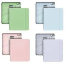 For KOBO Libra Color/2 7 Inch E-Reader Case Smart Cover With Hand Strap Acrylic Protective Shell Auto Wake/Sleep - Multicolor - View 6