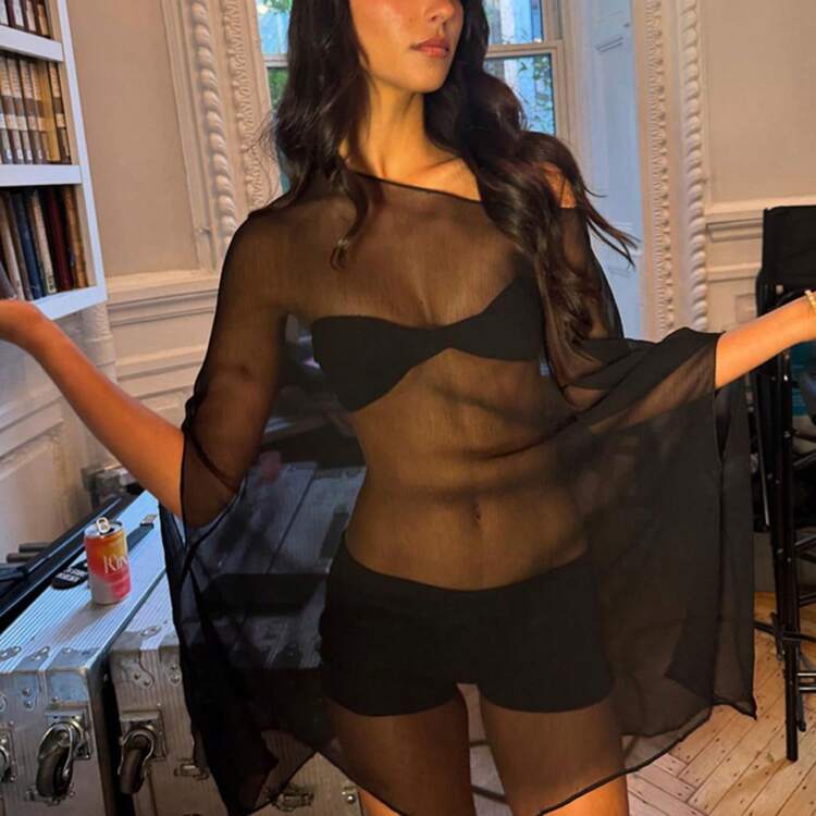 Raincoat - 白色 - 查看 4