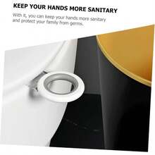 2piezas Elevador De Manija De Tapa De Inodoro Resistente De Para Baos - Colores surtidos - Ver 4