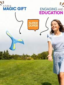 Multi-Colored, Soft, Durable, And Self-Rebounding EVA Boomerangs, Suitable For Outdoor Sports, Family Entertainment, And Coordination Training. Ideal For Camping And Outdoor Activities, And A Great Gift For Birthdays, New Year's, And Christmas. Interactive Hand-Throwing Sports Equipment, Suitable For Garden Games And Family Activities. Colors/Styles Are Sent Randomly. - Multicolor - View 8