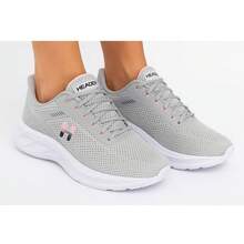 Women's Orthopedic Tennis Shoe Kit For Walking, Gym, Running, Training + Watch - 灰色和粉紅色 - 查看 7