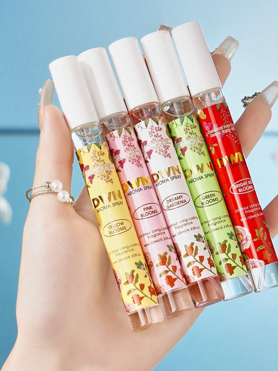 Conjunto de presente com 5 unidades/1 conjunto de edição limitada de sprays aromáticos brasileiros para ambientes internos e externos, purificador de ar multicamadas, frescor natural duradouro, para uma saúde ideal.