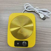 Riscaldatore per bollitore da tè alimentato tramite USB - Realizzato in materiale ABS, Pad elettrico per riscaldare bevande a 45°C - Mantiene il caffè caldo per tutto l'inverno - Perfetto per uso domestico e in ufficio - Idea regalo ideale per Natale, Ringraziamento, San Valentino, Festa del Papà e Festa della Mamma - Supporta solo la funzione di mantenimento del calore, non la funzione di riscaldamento.