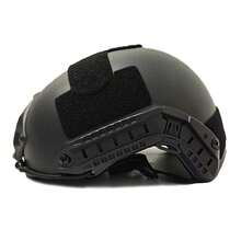 Tactical Helmet, Riot Control Special Forces Tactical Tiger Point Special Operations Training Helmet, Made Of Fiberglass, With Adjustable Chin Strap, Night Vision Device Mount, And Side Rails