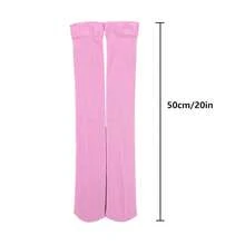 Women's Opaque Stretchy Nylon Over Knee Thigh High StocFKings Knee High Costume Boot Socks For Daily Wear Cosplay{Inchsize_nameinch:InchOneSizeinch,Inchcolor_nameinch:InchPinkinch} - 粉紅色的 - 查看 5