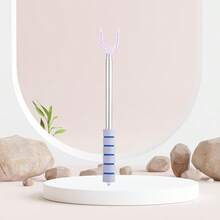 1pc Stainless Steel Retractable Clothes Hanger, Mini Collapsible Drying Rack With Expandable Design, Convenient For Hanging Clothes And Laundry Line