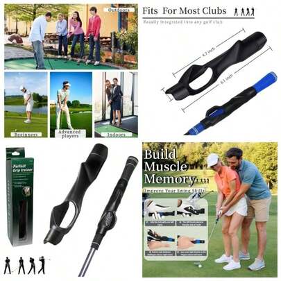 Grip Trainer, Training Aid To Improve Strength And Accuracy Of Shots, Grip Trainer To Help Train Correct Hand Position, Best Grip Trainer Club Enthusiasts