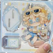 5 قطع تماثيل أكريليك الوجه - شخصيات السجين والجزار، ديكور مكتبي هدية للأصدقاء