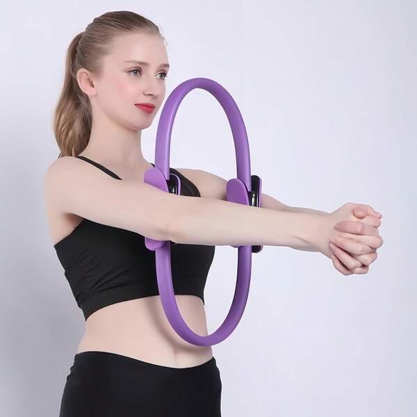1 pieza Aro de Yoga Pilates para Fitness, Círculo de Yoga portátil Equipo de Ejercicios para el Hogar