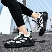 Men Casual Athletic Shoes - All Black - View 3