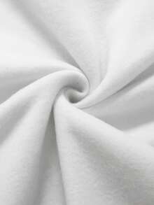 Sudadera blanca con estampado CALIFORNIA LOS ANGELES, estilo universitario moderno - Gris Claro - Ver 5