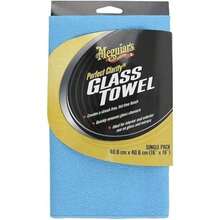 Meguiar's, Toalla para Cristales, X210300 1 Pza.(Azul Toalla de vidrio Clarity) - Multicolor - Ver 1