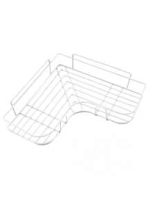 1个壁挂式浴室转角置物架，黑色金属三层收纳架，可放置洗漱用品、护肤品和清洁用品，粘胶安装，适用于淋浴房和盥洗台，非常适合小型浴室、出租房、节假日聚会（圣诞节、新年）——充分利用垂直空间，时尚美观，是整洁浴室的必备单品，也是家居收纳爱好者的理想礼物。#浴室转角置物架 #洗漱用品收纳架 #小型浴室解决方案 #租房友好 #家居收纳礼物 - 彩色 - 查看 16