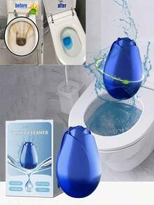Automatic Toilet Cleaner, Long-Lasting Fragrance Blue Toilet Cleaning Tool, Suitable For Tank And Toilet, Powerful Cleaning, Easy To Use, Cleaning Supplies, Home Goods - Multicolor - View 7