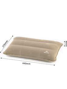 Naturehike 1个方形充气枕，轻便柔软舒适，适合露营和旅行 - 駝色 - 查看 4