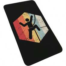 - Toallas de mano retro de escalada en roca - Secado rpido, toallas de microfibra de terciopelo coral, altamente absorbentes, uso como hotel, bao, ducha, toalla de mano, 16x 28 pulgadas - Toallas de mano negras - 16x28 pulgadas - Ver 4