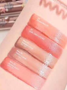 Rom&nd Romand Long-Lasting Juicy Lip Gloss 35 Earl Grey Lychee, Jelly-Like Dewy Shine, Glass-Like Glossy, Non-Sticky, Layerable, Lightweight Long-Lasting, Angled Heart-Shaped Applicator, Pocket-Sized, Instantly Radiant Look, 5-Second Office Makeup, Korean Cosmetics, 3.5g/0.12oz - 35 EARL GREY LYCHEE - 查看 7