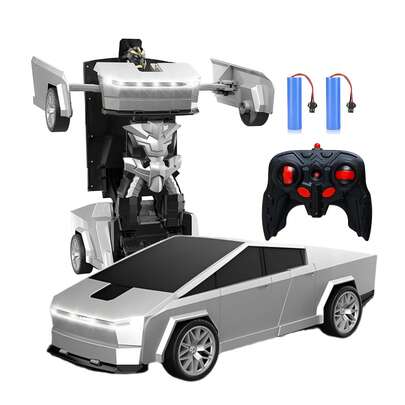 Coche De Control Remoto Para Niños Teledirigido Transformable Cybertruck