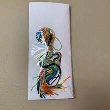 DIY十字绣书签套装/十字绣礼品套装，十字绣书签，书签套装，十字绣入门，包含十字绣布、十字绣线、卡片、说明书 - 彩色 - 查看 4