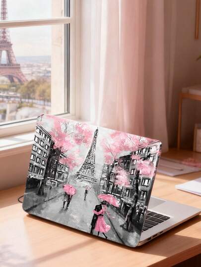 1 Set Oil Painting Style Decal Sticker For 15-Inch Laptop, Notebook, HP, Etc.