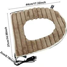 Toilet Covers - Heated Toilet Toilet Warmer Temperature Adjustable Toilet Pad Winter Toilet Cover Pad Warmer Powered Heating Warm Toilet Cover Toilet - Caqui - Ver 3