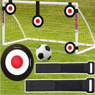 Adjustable Football Shooting Target - Multi-Sport Shooting Assist, Durable Nylon Football Target, Suitable For Baseball, Soccer, Field Hockey And Ice Hockey, Colorful Shooting Training Equipment, Skill Development, Portable Design, Long-Lasting Material