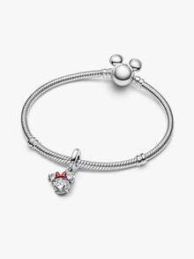 Pandora Charm Mickëy Moüse en FIligrana de Dïsney Plata de primera ley - Plateado - Ver 2