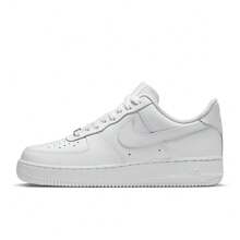 Nike 新款女士 WMNS AIR FORCE 1 07 运动鞋/休闲鞋，休闲滑板鞋，运动鞋 DD8959-100 - 白色 - 查看 2