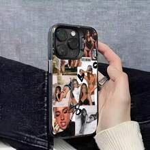 Funda para teléfono 17,16,15,14,13,12,11,Pro,Max,Plus,E, negra IMD Cubierta de Cantante Chica T-Tate McRae - z8 - Ver 5