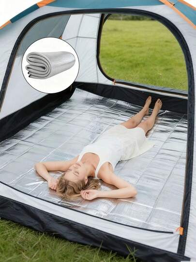 High-Quality Aluminium Foil Foam Camping Mat Suitable For All Seasons And Insulation, - Portable Folding Outdoor Blanket With A Storage Bag, Available In Multiple Sizes For Camping, Beach Picnics, Camping Accessories, Multifunctional Laying, Easy To Clean Surface, Travel Essential, Compact Design, Durable Construction, A Favourite Among Picnic Enthusiasts, All-Season And Insulated Camping Mat.