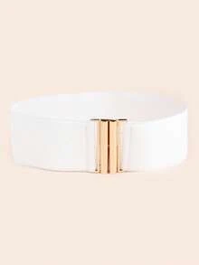 1 件/3 件金属扣弹性腰带，适合女士夏季、秋季、万圣节 - 彩色 - 查看 7