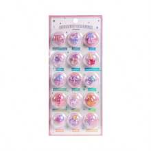 3D Embossed Stickers - Candy, Ocean Animals, Ice Cream, Space Ghosts, Crystal Decorative Stickers For Children - Multicolor - View 4