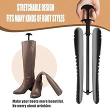 1pc/2pcs/4pcs Adjustable Boot Supports, Elastic Boots, Long Boot Supports, Ankle Clips Available In Multiple Colors, Suitable For Medium And Simple Boots, And Shaped Boot Shafts To Prevent Deformation, Toppling And Wrinkles