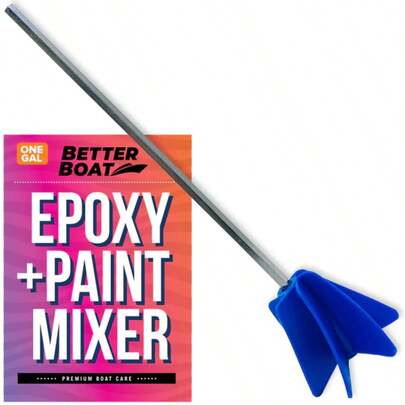 Paint Mixer For Drill, Epoxy Resin Mixer, Paint Stirrer Drill Attachment For Quart Or Gallon, Mud Mixing Tools, Crafting Paddle Attachment