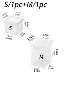 1pc Clear Storage Box, Gender Reveal Party, Perfect For Birthdays, Weddings, Parties, The Perfect Gift For Colleagues, Friends, And Family, Back To School - Clear - View 11