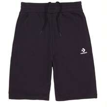 Converse Męskie sportowe dzianinowe szorty - Czarne - Zobacz 2