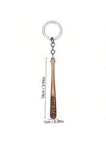 2026 Must-Have Baseball Bat Keychain, Sporty & Collectible Bag Charm For Baseball Fans, Ideal For Summer Beach Days, Graduation Trips, Weekend Getaways, Sports Events, And Camping Adventures; Elevate Your Backpack, Gym Bag, Or Keys With This Timeless, Eye-Catching Piece That Adds Instant Athletic Charm To Every Outfit, Perfect For Showing Off Your Love For The Game At Any Summer Occasion! - 1 - View 3