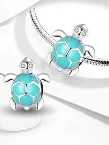 1pc Beaded Pendant Charm, Suitable For DIY Bracelet, Women Jewelry - Sea Turtles - View 6