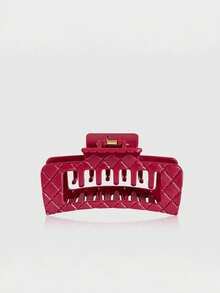 1pc New Style High-End Soft Silicone Hair Claw Flexible Hairpin Hair Accessory Elegant Hair Clip Without Damaging Hair Elegant Claw Clips Fashion Hair Clutch - Multicolor - View 6