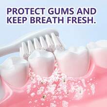 纳米羟基磷灰石牙膏，修复牙釉质 | 帮助预防牙菌斑和牙垢堆积 | 清新口气，灿烂笑容，日常防护 - 紫色 - 查看 3