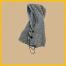 Autumn And Winter Ski Masks, Warm Ski Caps, Rafting Fake Hooded Shirts, Hats, Scarves, Shawls, One-Piece Knitted Ear Protectors, Adjustable Size Bicycle Caps, Outdoor Sports And Casual Wear, Cold-Proof Winter Accessories, Lightweight Design, Breathable - Multicolor - View 14