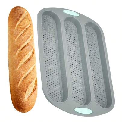 Baguette Bread Pan, Silicone French Bread Mold, Silicone Baguette Mold, Kitchen Baking Cake Tools