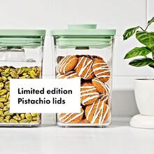 OXO Good Grips 3-Piece POP Container Set With Mini Scoops - Limited Edition Pistachio For Kitchen Food Storage Airtight Containers With Built-In Scoops For Dry Goods Ideal For Pantry Organization And Easy Access In Home Cooking - 開心果 - 查看 4